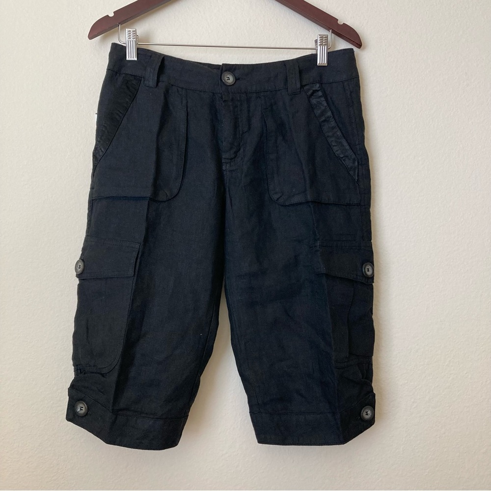 Hard Tail Forever Catton Cargo Pedal Pusher Shorts | NWT